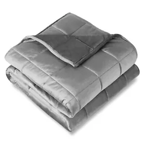 Bare Home Gewichtsdecke - Minky Fleece - ungiftige Glasperlen - Bild 1 von 93