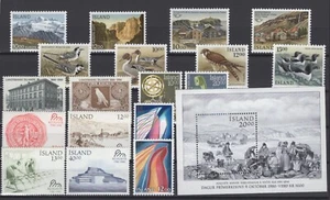 (WH22255) ICELAND - 1986, YEARSET, MNH, CV €32, SEE SCAN - Picture 1 of 1