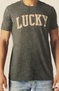 Lucky Brand Men's Lightweight Short Sleeve Graphic T-Shirt Large New With Tags - Picture 1 of 3