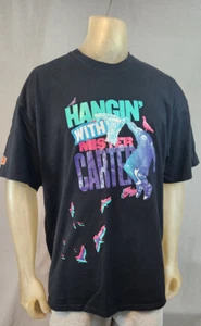 USED Nike Air Vince Hangin W Mister Carter XXL XXLARGE Black Crew SS Shirt Top - Picture 1 of 8