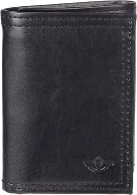 Dockers Men's Slim Trifold Wallet One Size, Black  - Image 1 of 4