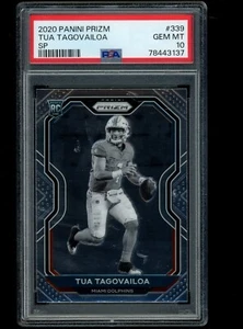 Tua Tagovailoa 2020 Panini Prizm #339 SP Variation Rookie PSA 10 - Imagen 1 de 2