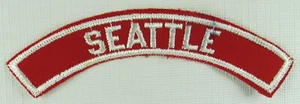 Seattle Community Strip RWS Red & White Shoulder Strip (STAINED) [QR1687] - Picture 1 of 1