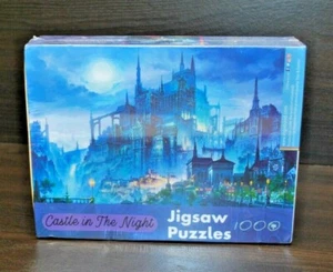 InGooooD - Tranquil Serie - Schloss in der Nacht - Lindenholz Puzzle 1000 Teile - Bild 1 von 6