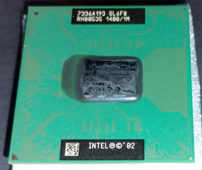 Vintage Laptop CPU - Intel PENTIUM M - 1.4/1M/400 - 1.40GHz - SL6F8 - 400mhz - Image 1 of 2