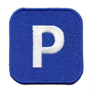 Pushing P Patch Lyrics Phrase Embroidered Iron On - Picture 1 of 2