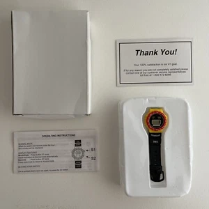 Child World Unisex Digital Watch Yellow Red Black Clasp Band NIP Collectible - Picture 1 of 8