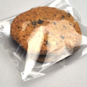 Cookie Bags Polypropylene Lip Tape 5"X5 X1" 1000 Bags ELKAY PSB551CK FREESHIP - Picture 1 of 2