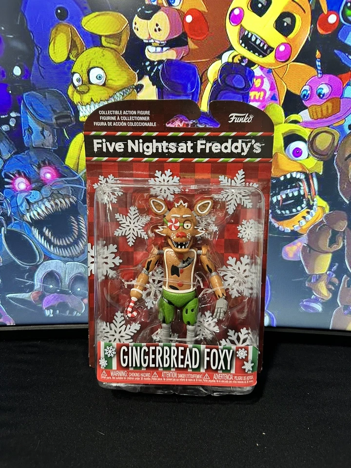 Funko Five Nights At Freddy's Holiday Gingerbread Foxy Figure IN STOCK