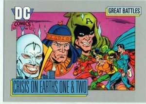 CRISIS ON EARTHS 1&2 (DC Comics Cosmic Series 1992 Impel) [NEAR MINT+] Card #142 - Imagen 1 de 2