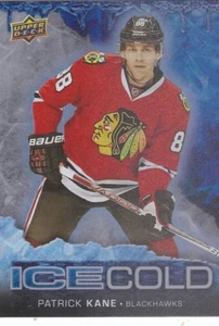 PATRICK KANE 2017-18 17-18 UPPER DECK OVERTIME ICE COLD #IC-16 CHICAGO - Picture 1 of 1