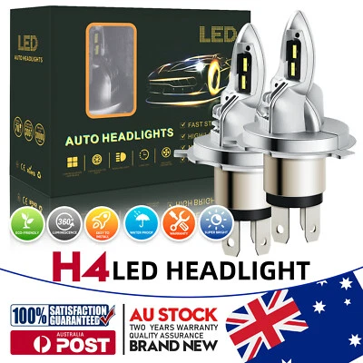 For MITSUBISHI 380(2005-2008)Kit H/L Beam H4 LED Headlight Globe 12000LM - image 1 of 4