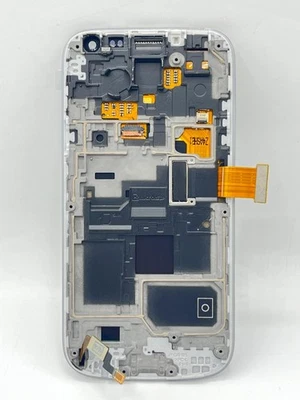 Samsung Galaxy S4 Mini i9195 Sostituzione Schermo LCD OLED con Telaio - Bianco - Immagine 1 di 4