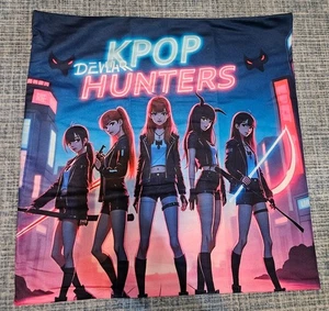 K Pop Demon Hunters Kissenbezug 45 x 45 cm Reißverschluss schöne Qualität - Bild 1 von 3