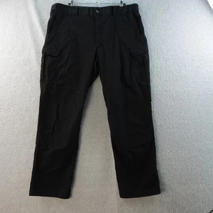 Pantalones cargo negros 5.11 Tactical Series para hombre 38x32 ropa de trabajo pantalones militares - Imagen 1 de 5