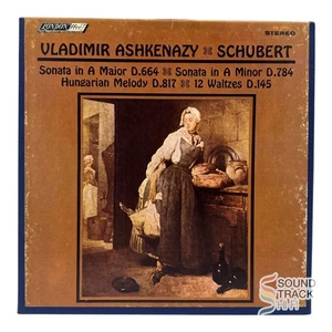 Schubert Piano Sonatas 12 Waltzes Vladimir Ashkenazy 7 1/2 IPS Reel Tape London - Picture 1 of 4