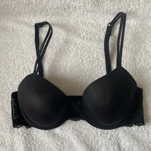 Ladies Black, Padded, Underwired Bra Size 36C By BHS - Picture 1 of 11