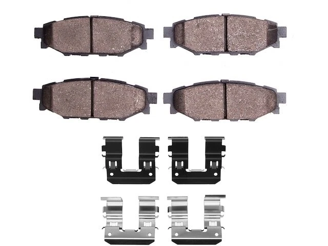 Rear Brake Pad Set For 2008-2023 Subaru Impreza 2011 2017 2020 2019 2018 RX996RH - Image 1 of 1