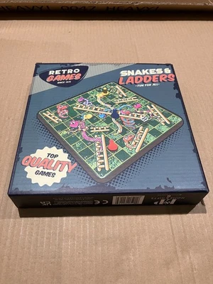 Retro Games Snakes & Ladders board game - Image 1 of 2
