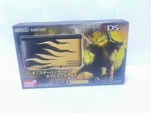 Consola Nintendo 3DS LL XL Monster Hunter 4 Rajang Gold limitada versión japonesa - Imagen 1 de 13