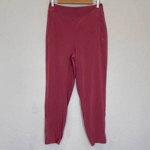 Athleta Brooklyn Heights hoch geschnittene Jogginghose Damen 6 rosa sportlich bequem - Bild 1 von 17