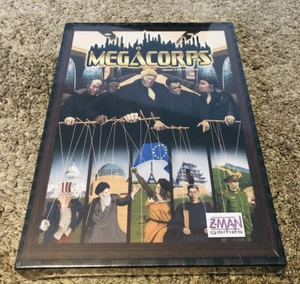 Megacorps 2009 Board Game Z-Man Games Sealed - Picture 1 of 2
