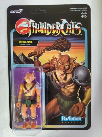 Super7 Thundercats Jackalman ReAction Carded Action Figure *In Stock 20b2 Cover