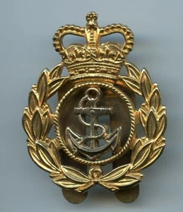 Royal Navy Warrant officers Cap Badge - Picture 1 of 2