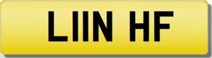 LIN H F  Private CHERISHED Registration Number Plate  LINDA LYNN LINN LYN - Picture 1 of 1