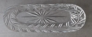 Snackschale Antikglas, Sternschliff, vintage, schwer *Top* - Bild 1 von 3