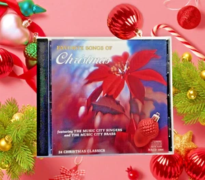 Favorite Songs of Christmas Music CD 24 Christmas Classics 56 Minutes Play Time - Picture 1 of 2