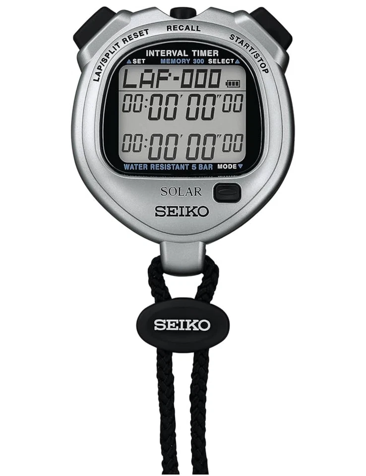 Seiko Prospex SVAJ101 Stopwatch Interval Timer Solar Energy Japan