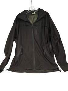 Giacca Softshell Tattica Vintage Adventure Tech Nera Gore-Tex Made in USA - Foto 1 di 6