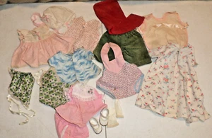 Vintage Doll Clothes Lot for Medium Size Dolls ~ Dresses ~ Gown ~ - Picture 1 of 14