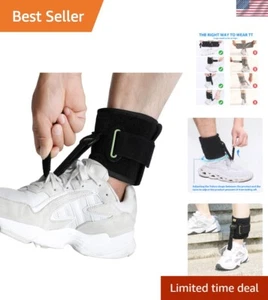 Dual-Fit verstellbare Drop Fußbandage - effektive orthopädische Unterstützung für Erwachsene - Bild 1 von 11