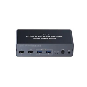 HDM+ DP Interface KVM Switch Double Display Working Mode 8K 60Hz UHD Switch - Picture 1 of 2