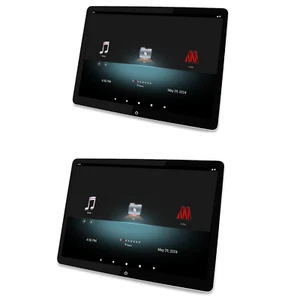 Für Mercedes 1 Set 10.5" Touch Android Kopfstützen Monitor 8GB+128GB WiFi 4G SIM - Picture 1 of 11