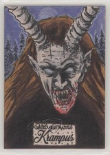 2018 Attic Inked Nightmare Krampus Sketch Cards 1/1 Richard Serrao Sketch wd9