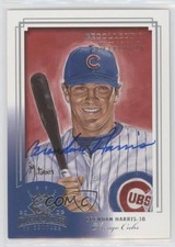 2004 Donruss Diamond Kings Recollection Collection Buyback Brendan Harris Auto