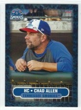 2021 Tennessee Smokies (Double-A Chicago Cubs) Chad Allen