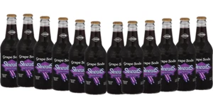 Stewarts Grape Soda 12 fl oz 12 Glass Bottles - Bild 1 von 1