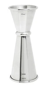 Mezclar Dedal Medidas Acero Inoxidable 25/50ml Bandas Jigger Spirits Medidor - Imagen 1 de 12
