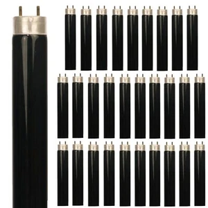 30Pack T8 Fluorescent Tube Light Bulb, Black Light Blue, 10W, Cobalt Blue, G13 - Picture 1 of 1