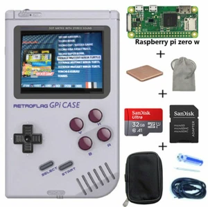 Retroflag GPI Case Gameboy (Recalbox) + Pi Zero 2W+ 32GB SD Card + Ready to Play - Picture 1 of 12