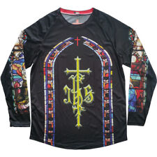 Church Jacket MTB Bike Jersey Motocross Cycle Long Jesus Shirt Downhill Mountain