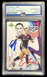 Emily Fox Signed 2023 Parkside NWSL USWNT Autographed PSA Auto Arsenal  - Picture 1 of 2