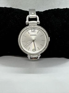 Fossil Georgia ES3225 Women's Stainless Steel Analog Dial Quartz Watch JNA451 - Picture 1 of 11