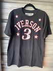 T-shirt de basketball homme Allen Iverson #3 Philadelphia 76ers Roots of Fight XL