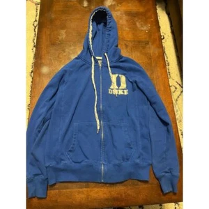 E5 College Classics Full Zip Hoodie Size Small Duke University College bedazzled - Picture 1 of 6