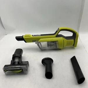 RYOBI ONE+ 18V Powered Brush Hand Vacuum w/ Attachments PCL700B Used - Picture 1 of 13